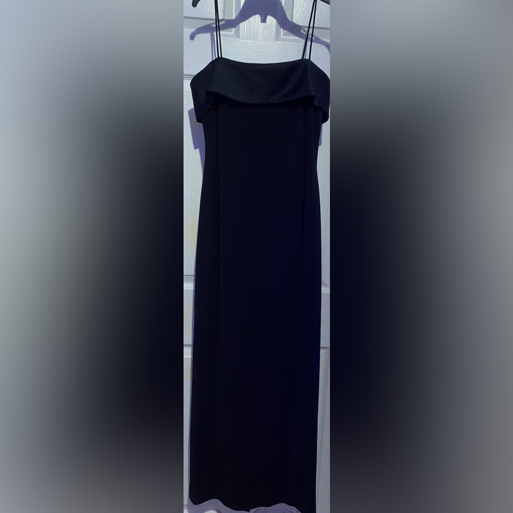 Black, formal dress